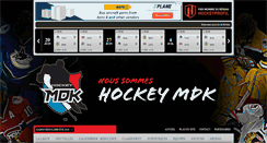Desktop Screenshot of hockeymdk.com